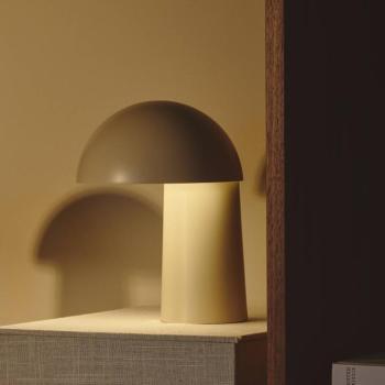 Faye Portable LED tölthető asztali világítás, bézs, dimmelhető, USB kép