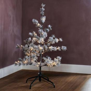 LED fa Alfi, magasság 90 cm, elemes működéssel kép