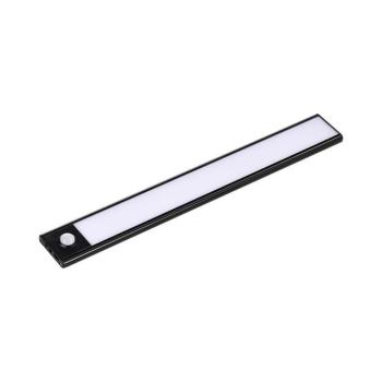 LED fali lámpa akkumlátoros bútorvilágítás, 1,5w, 3000K, meleg fehér, 110lm, 180°, fekete, V-TAC, 2960 kép