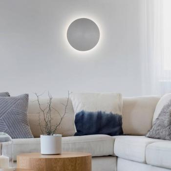 LED fali lámpa elem Puntua Ø 18 cm szürke kép