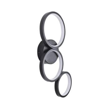 LED Fali lámpa FLAMENCO LED/23W/230V 4000K fekete 331038 kép