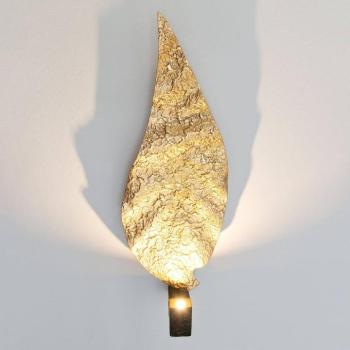 LED fali lámpa Gamba levél formában kép