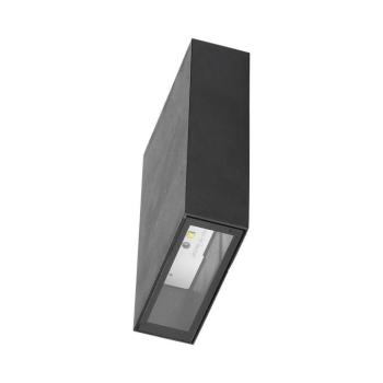 LED fali lámpa kétirányú téglalap CREE chip, 4w, 6400K, hideg fehér, 400lm, 60°, fekete, CRI>80, IP65, V-TAC, 218563 kép