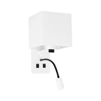 LED Fali lámpa MAGNUM 1xE27/40W/230V + LED/3W fehér 21-75666 kép