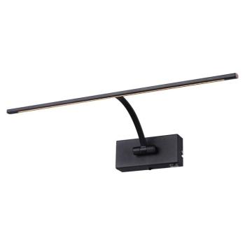 LED fali lámpa Matisse, szélesség 45 cm, fekete kép