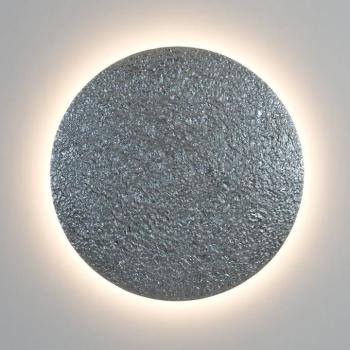 LED fali lámpa Meteor, ezüst színű, Ø 100 cm, vas kép