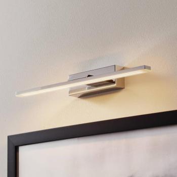 LED fali lámpa Miroir 40 cm króm 3000K kép