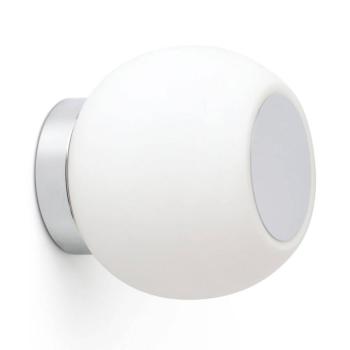 LED fali lámpa Moy króm üvegbúrával kép