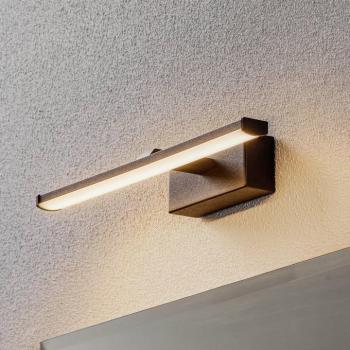 LED fali lámpa Nala, fekete, szélesség 30 cm kép