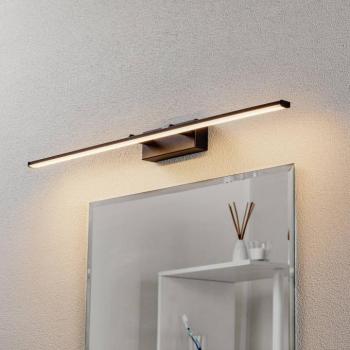 LED fali lámpa Nala, fekete, szélesség 75 cm kép
