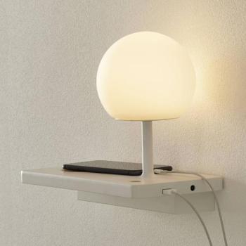 LED fali lámpa Niko - induktív töltőfelület balra