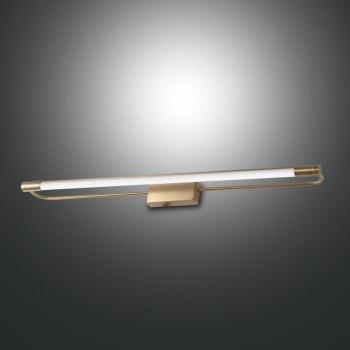 LED fali lámpa Rapallo, sárgaréz, IP44, 60 cm kép