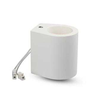 LED fali lámpatest kerek, G9, fehér, V-TAC, 3694
