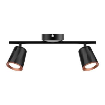 LED fali spot lámpa fej, 10w, 4000K, természetes fehér, 1080lm, 100°, fekete, V-TAC, 218257 kép