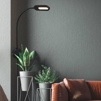 LED fali világítás 2177015 szabályozóval, fekete kép