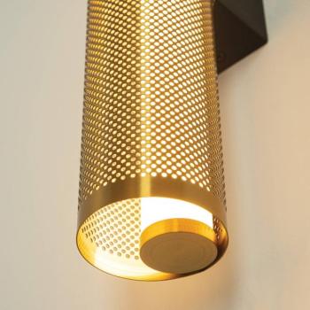 LED fali világítás 23041, arany színű, rozsdamentes acél, 3000 K kép