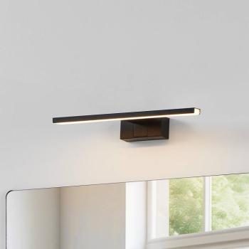 LED fali világítás Conettilla, fekete, szélesség 40 cm, IP44, CCT kép