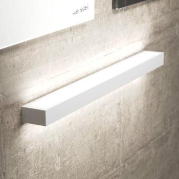 LED fali világítás Mera, szélesség 80 cm, fehér, 3000K kép