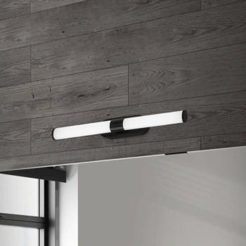 LED fali világítás Runt direkt IP44 4 000 K fekete kép