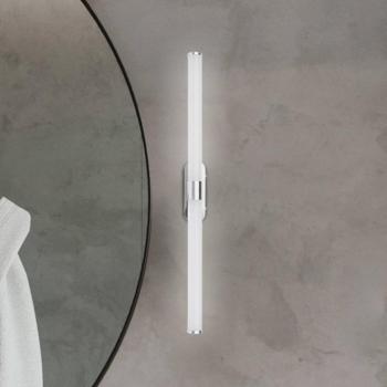 LED fali világítás Runt, hosszúság 60 cm, króm, 4000 K, IP44 kép