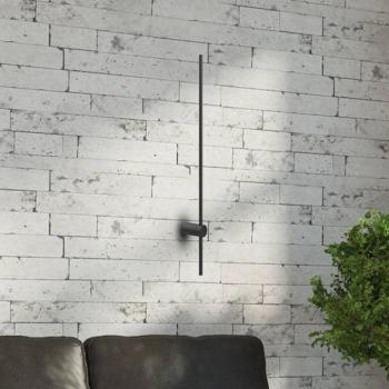LED fali világítás Swing, magasság 60 cm, CCT, fém, fekete kép