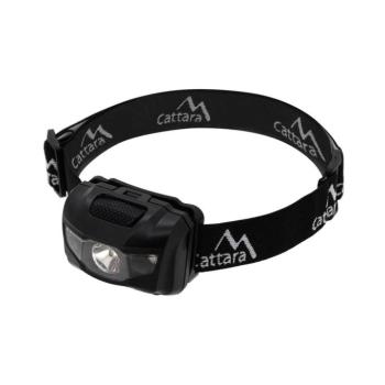 LED Fejlámpa LED/3W/3xAAA IP44 fekete 13120 kép