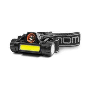 COB+SMD LED-es fejlámpa - akkumulátorral kép