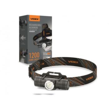 Led fejlámpa , tölthető , dimmelhető , 6 világítási mód , hideg fehér , USB , mágnessel , IP68 , VIDEX kép