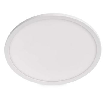 LED felületi lámpatest FLORI kerek, fehér, 22W, semleges fehér kép