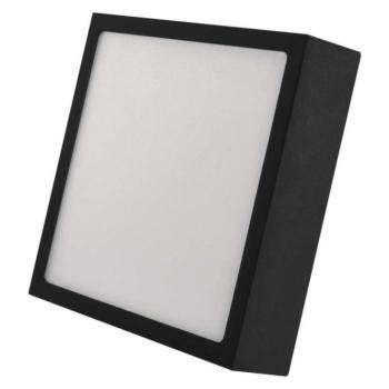 LED felületi lámpatest NEXXO, négyzet, fekete, 12,5W, CCT kép