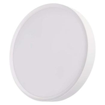LED felületi lámpatest RORI kerek, fehér, 17W, CCT kép