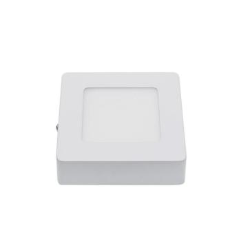 LED felületi panel négyzet alakú epistar chip 5 év garancia, 6W, 6000K, hideg fehér, 420 lm, Optonica, 2523 kép