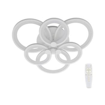 LED Felületre szerelhető csillár SIENA LED/72W/230V fehér + távirányítás P-6600/3+3 kép