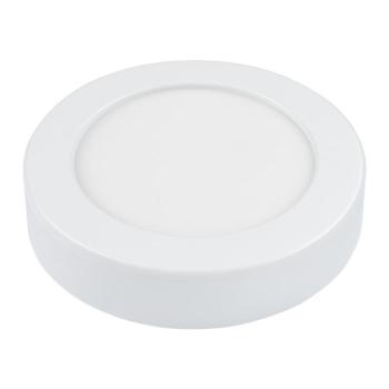 LED felületre szerelhető kerek panel CCT színváltóval, 12W, 950 lm, fehér, IP44, Optonica, 2536 kép