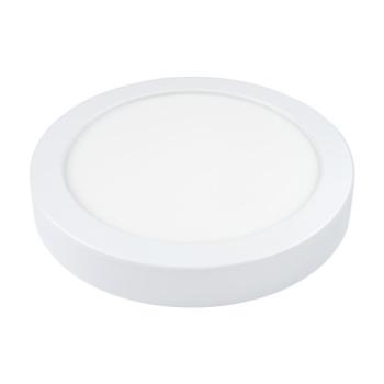 LED felületre szerelhető kerek panel CCT színváltóval, 24W, 2565 lm, fehér, IP44, Optonica, 2538 kép