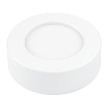 LED felületre szerelhető kerek panel CCT színváltóval, 6W, 450 lm, fehér, IP44, Optonica, 2535 kép