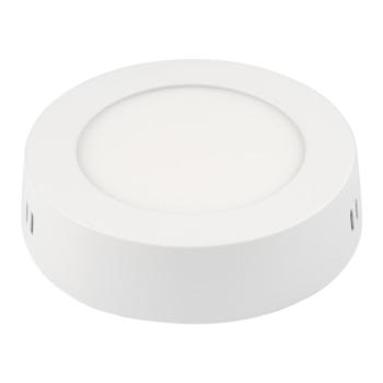 LED felületre szerelhető panel kerek, 6W, 2800K, meleg fehér, 480 lm, Optonica, 2232 kép