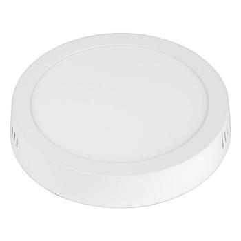 LED felületre szerelhető panel kerek, 6W, 4500K, természetes fehér, 480 lm, Optonica, 2243 kép