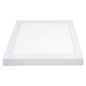 LED felületre szerelhető panel, négyzet alakú, 24W, 4500K, természetes fehér, 1920 lm, Optonica, 2257 kép