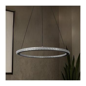 LED fényerőszabályozható csillár kábelen LED/90W/230V 3000-6500K átm. 60 cm + távirányító TA2313/B kép