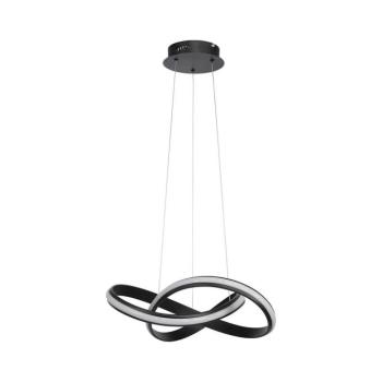 LED fényerőszabályozható drótkábeles csillár SALO LED/28W/230V 3000K fekete 6823-102 kép