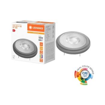 LED fényerőszabályozható izzó AR111 G53/13,5W/12V 2700K 24° CRI 97 - Ledvance 4099854070655 kép