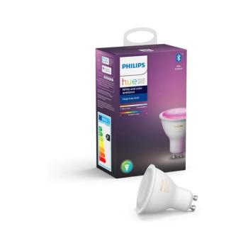 LED fényerőszabályozható izzó Philips Hue White And Color Ambiance GU10/4,3W/230V 871869962865900 kép