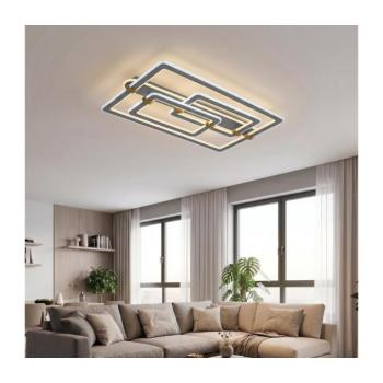 LED fényerőszabályozható mennyezeti lámpatest LED/280W/230V 3000-6500K + távirányító J3343/S kép