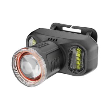 LED fényerőszabályozható újratölthető fejlámpa LED/3,4W/5V 1500 mAh PHL2923 kép