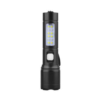 LED fényerőszabályozható újratölthető zseblámpa LED/5W/5V 400 lm 1200 mAh PAF1364 kép