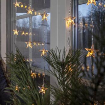 Star Curtain LED-fényfüggöny, 30 lámpás kép