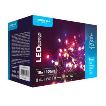 Led fényfüzér , beltéri/kültéri , RGB , 100 LED , 10 m , IP44 , Modee kép