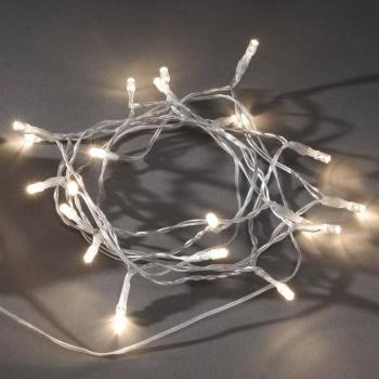 LED fényfüzér kültérre fényérzékelővel IP44 ww kép