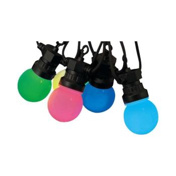 LED fényfüzér távirányítós, 7,5w, RGB, 30lm, 270°, IP44, V-TAC, 23159 kép